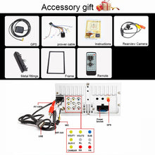 Cargar imagen en el visor de la galería, Eunavi 2 Din Android 10 System Car Multimedia Player auto dvd radio stereo audio 2din GPS Navigation WIFI DSP TDA7851 USB