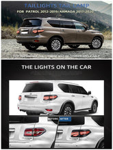 Load image into Gallery viewer, VLAND Factory Wholesales 6th Gen Armada Rear Light 2010-UP Led Tail Lights For Nissan Patrol Royale Y62