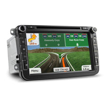 Laden Sie das Bild in den Galerie-Viewer, Eunavi 2 Din New Fashion Car DVD For VW GOLF POLO CADDY PASSAT B6 JETTA SKODA MK5 MK6 Tiguan Touran Caddy With GPS RADIO RDS MP3