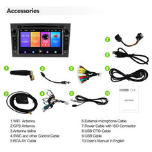 Załaduj zdjęcie do przeglądarki galerii, Eunavi 2 DIN Car Multimedia Player Android 10 Radio Audio Auto DVD GPS For Opel Astra Meriva Vectra Antara Zafira Corsa Vauxhall