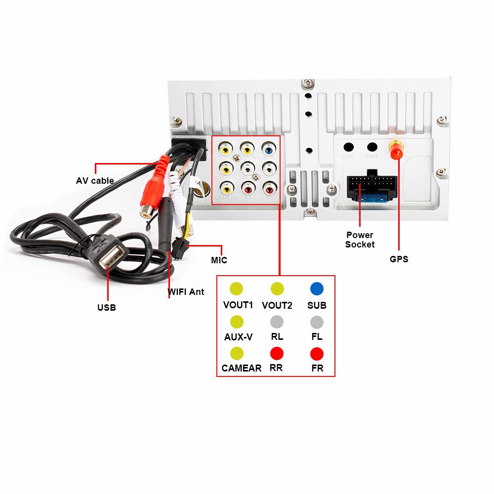 Eunavi 2 din 10.1 cal DSP TDA7851 uniwersalny Android 10 samochodowy multimedialny odtwarzacz radiowy 2din GPS ekran dotykowy Bluetooth wifi bez DVD