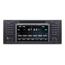 Load image into Gallery viewer, Eunavi 1 Din 7&#39;&#39; Car DVD GPS navigaation Radio Stereo For BMW E39 1996-2003 E53 X5 multimedia player with touch screen swc bt