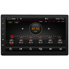 Load image into Gallery viewer, Eunavi 2 din Universal car radio stereo multimedia Android 10 2din autoradio touch screen 1024*600 GPS Navigation headunit