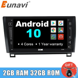 Eunavi 9 inch 2 Din Android 9.0 Car Multimedia Radio Stereo GPS Navigation for Toyota Tundra Sequoia 2007-2013 Headunit 2din