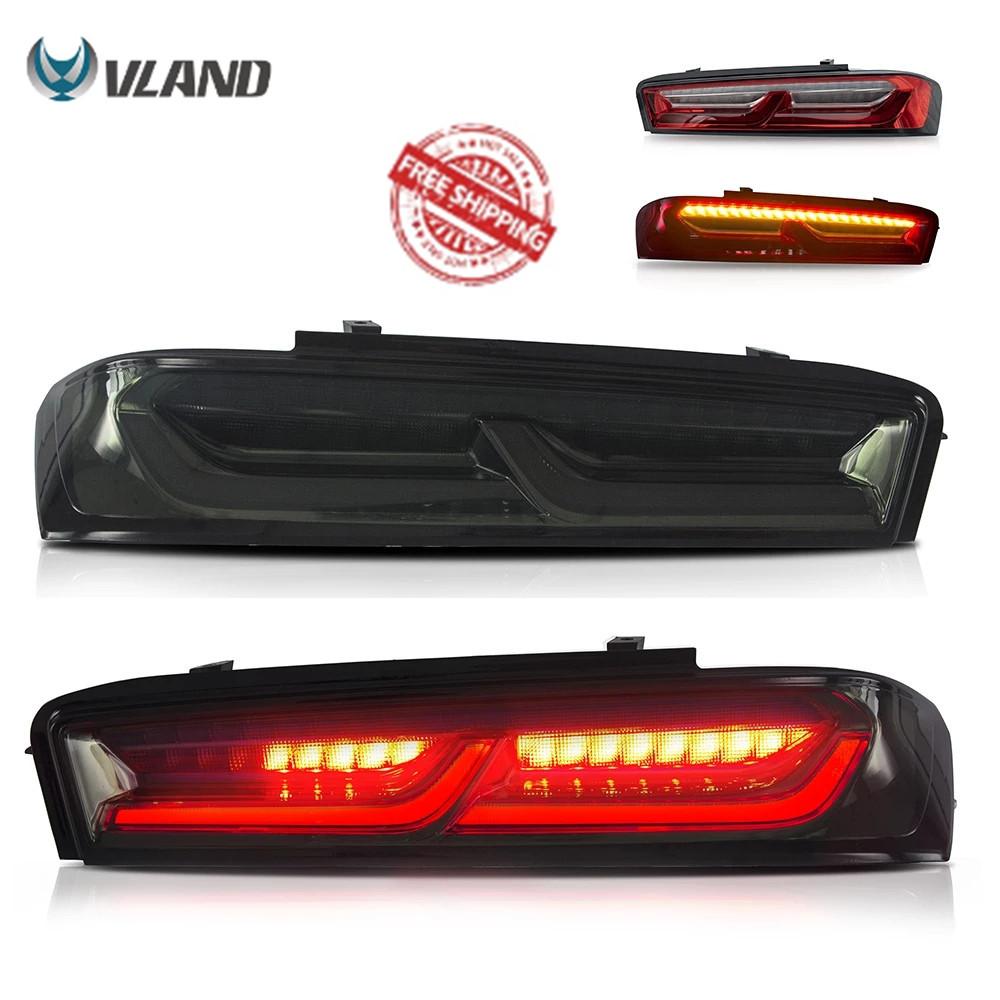 VLAND Tail Lights Assembly For Chevrolet Camaro 2016-2018 Taillight Tail Lamp With Turn Signal Reverse Lights LED DRL Light