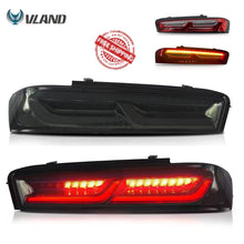 Load image into Gallery viewer, VLAND Tail Lights Assembly For Chevrolet Camaro 2016-2018 Taillight Tail Lamp With Turn Signal Reverse Lights LED DRL Light