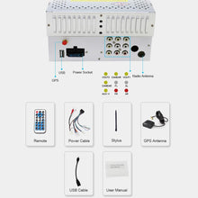 Laden Sie das Bild in den Galerie-Viewer, Eunavi 2 din Car DVD Radio Player GPS for Toyota Hilux yaris VIOS Camry Corolla Prado RAV4 Prado 2003 2004 2005 2006 2007 2008