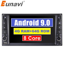 Load image into Gallery viewer, Eunavi 2 din 7&#39;&#39; Octa core Android 9.0 Car multimedia GPS for Toyota Terios Old Corolla Camry Prado RAV4 radio stereo RDS wifi