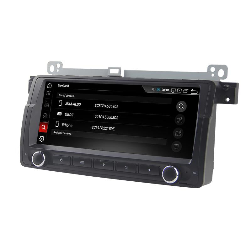 Eunavi 8,8-Zoll-Android-Autoradio-Multimedia-Player für BMW E46 M3 Rover 3er GPS-Audio-HD-Bildschirm DSP RDS Eingebautes Carplay