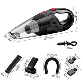 Car home dual-use vacuum cleaner charging wireless vacuum cleaner wet and dry vacuum cleaner high-power USB vacuum cleaner