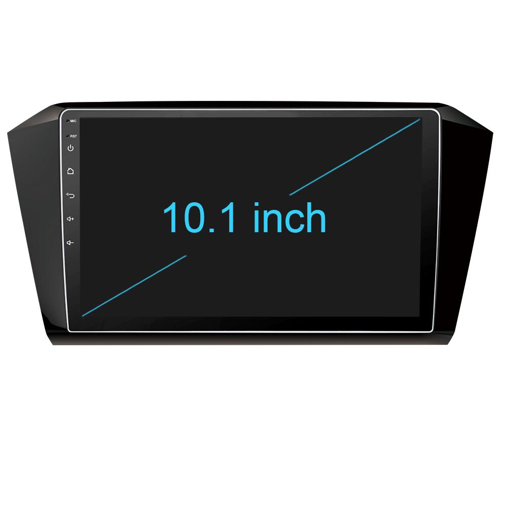 Eunavi 2 din Android 10 Car Radio GPS navigation for VW Volkswagen MAGOTAN 2017 2din Multimedia stereo player headunit pc