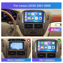 Load image into Gallery viewer, Eunavi Android 11 Car Radio DSP Multimedia Player For Lexus Ls430 2001-2006 Autoradio Video QLED Screen GPS Navigation Carplay