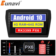 Load image into Gallery viewer, Eunavi 9&#39;&#39; 2 Din Car Radio Stereo for SUZUKI SWIFT 2017 Double 2DIN Multimedia GPS 8 CORES 4G 64GB TDA7851 Audio Android 10