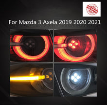 Cargar imagen en el visor de la galería, Vland Car Lamp Assembly For Mazda 3 Axela Full LED Taillights Tail Lamp 2019 2020 2021 Sequential Rear Lamp Smoke 3 Sedan