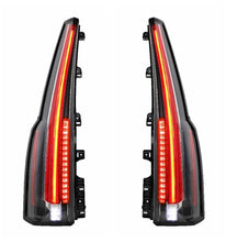 Cargar imagen en el visor de la galería, VLAND Tail Lamps Fit For Tahoe/Suburban  Full LED Taillights With DRL+Brake+Reverse Light+Red Turn Signal 2015-2016