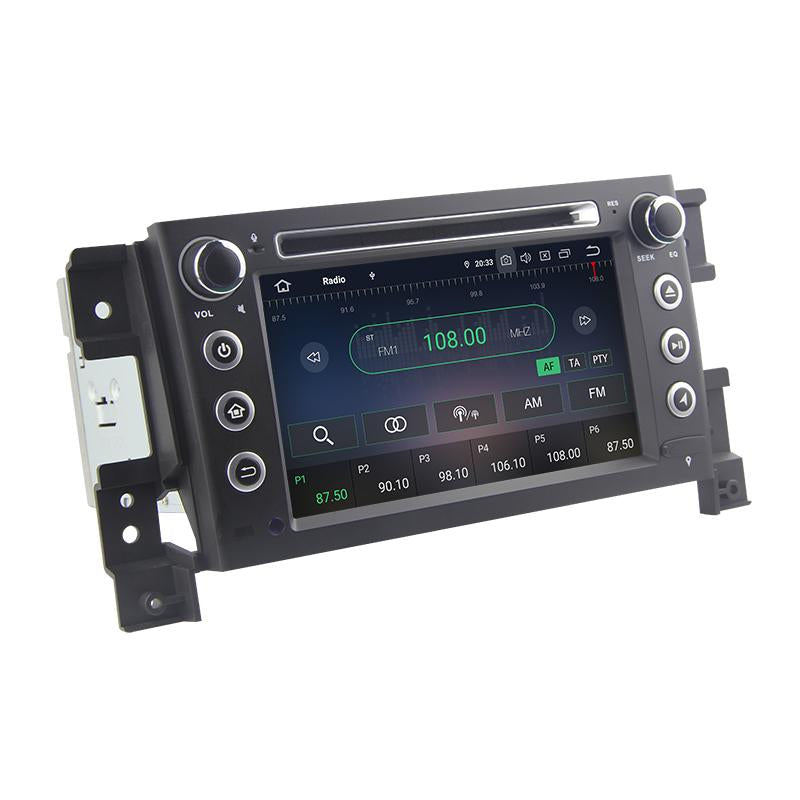 Eunavi 2 din Android 9.0 car multimedia player for Suzuki Grand Vitara 2005-2012 autoradio dvd stereo radio cd 2din GPS headunit