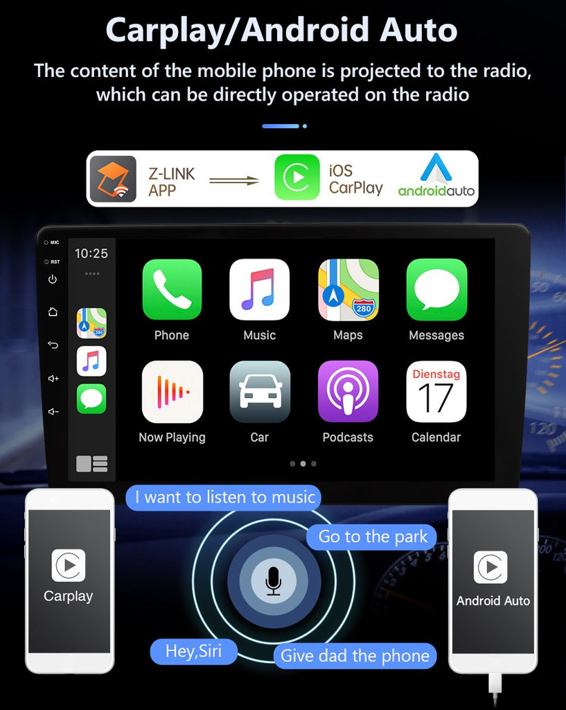 Eunavi 7862 4G 2DIN Android Auto Radio GPS For Lexus IS200 300 1999-2005 Car Multimedia Video Player Carplay 2 Din