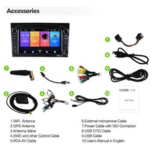 Charger l&#39;image dans la galerie, Eunavi DSP 2 Din Android Car Radio aAudio GPS DVD For opel Vauxhall Astra H G J Vectra Antara Zafira Corsa Vivaro Meriva Veda