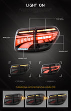 Charger l&#39;image dans la galerie, VLAND Factory Wholesales 6th Gen Armada Rear Light 2010-UP Led Tail Lights For Nissan Patrol Royale Y62