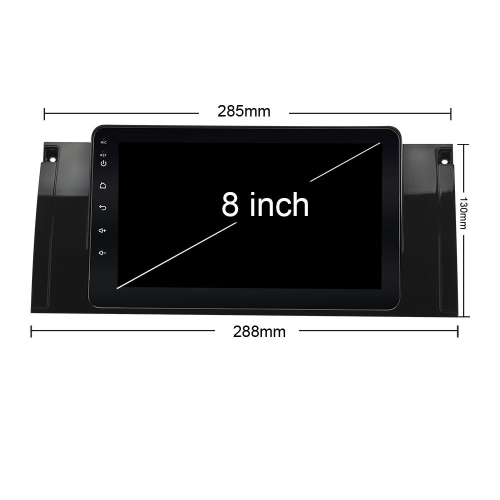 Eunavi 2din Android 10 Car Radio For BMW X5 E53 E39 1995-2003 GPS stereo navigation multimedia touch screen head unit Audio