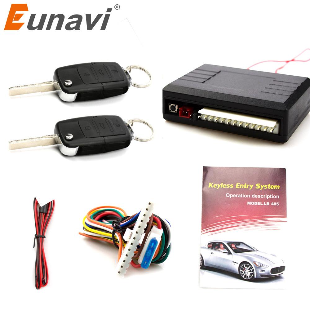 Universal Car Auto Remote Central Control Kit Keyless Entry System LED Schlüsselbund Zentrales Türschloss Fahrzeug mit Bluetooth verriegeln