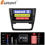 Eunavi 2 Din Car Radio Stereo For Skoda Yeti 2014 2015 2016 GPS Navigation multimedia player TDA7851 8 CORE WIFI Android 10