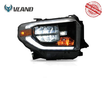 Cargar imagen en el visor de la galería, VLAND Headlamp Car Headlights Assembly for Toyota Tundra 2014 2015 2017-2020 Head light