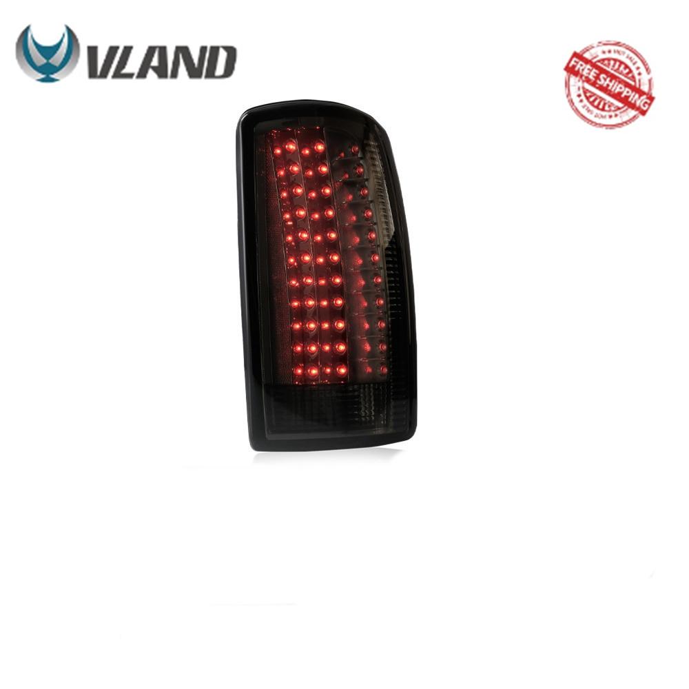 VLAND Tail Lights Assembly For GMC Yukon Chevrolet Tahoe Suburban 2000-2006 Tail Lamp Turn Signal Reverse Lights LED DRL Light