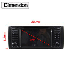 Załaduj zdjęcie do przeglądarki galerii, Eunavi 1 din Android 9 Car DVD For BMW E39 1996-2003 E53 X5 GPS Multimedia Radio Stereo player DSP WIFI 4GB 64GB headunit 8 core