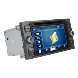 Eunavi 7'' 2 Din Car DVD Player For Ford Focus Galaxy Fiesta S Max C Max Fusion Transit Kuga In dash GPS Navi Radio Stereo