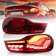 Load image into Gallery viewer, GTS OLED Style For BMW 4 Series VLAND Taillight F32 F33 F36 F82 F83 M4 Facelift Rear Lights LED 2014-2020 Sequential Turn Signal