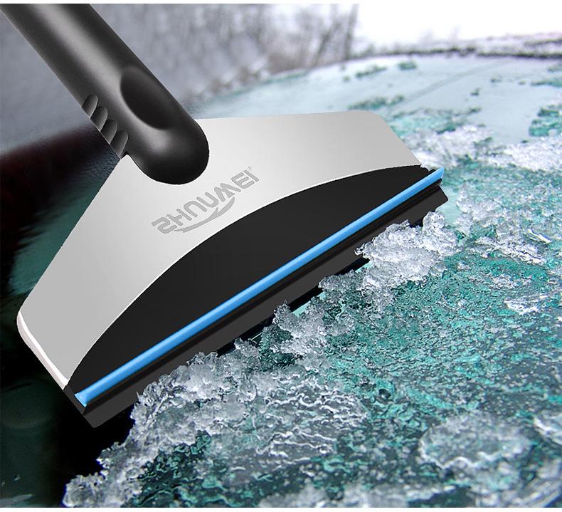 third generation multifunctional stainless steel ice and snow shovel, a good helper for snow and ice removal in winter SW-3107