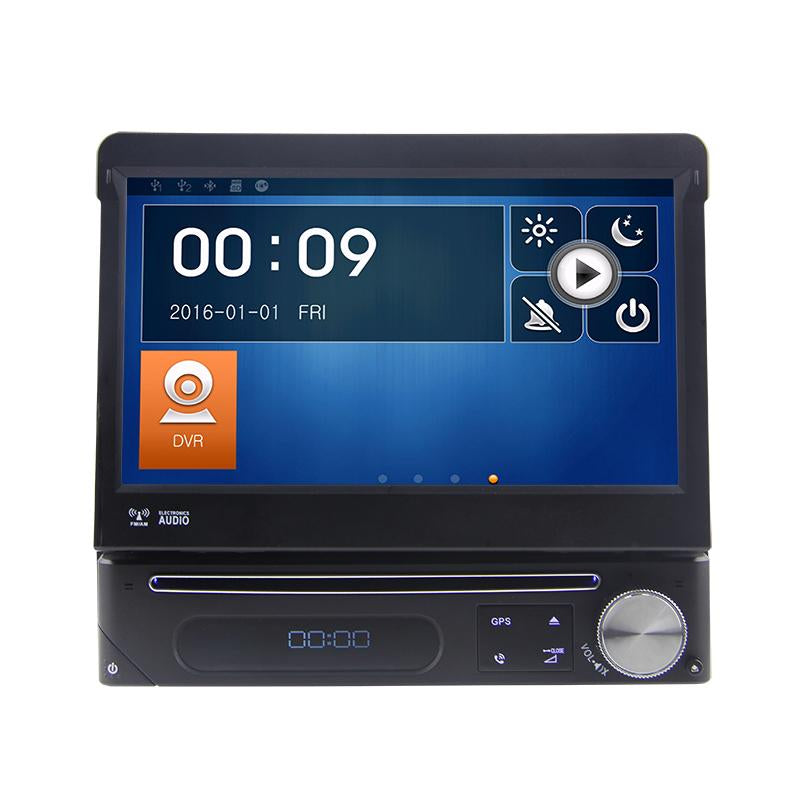 Eunavi Single 1 Din universal 7'' Car Dvd Player Autoradio Car Gps Navigation For Universal Car With Touch Screen Stereo