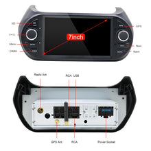 Charger l&#39;image dans la galerie, Eunavi 1din Car radio stereo Multimedia Android 10 For FIAT/Fiorino/Qubo/Citroen/Nemo/Peugeot/Bipper GPS Navigation RDS wifi