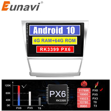 Load image into Gallery viewer, Eunavi 2 din Android 10 car multimedia player radio gps navigation for Toyota camry 2007 2008 2009 2010 2011 auto stereo