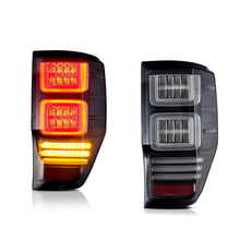 Załaduj zdjęcie do przeglądarki galerii, VLAND Tail lights Assembly for Ford Ranger 2012-2018 Taillights Tail Lamp with Turn Signal Reverse Lights LED DRL light