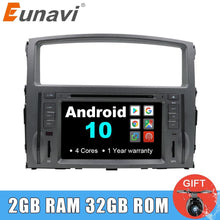 Laden Sie das Bild in den Galerie-Viewer, Eunavi 2 din Android 10 Car radio dvd GPS For MITSUBISHI PAJERO V97 2din stereo headunt Multimedia Player Navigation stereo