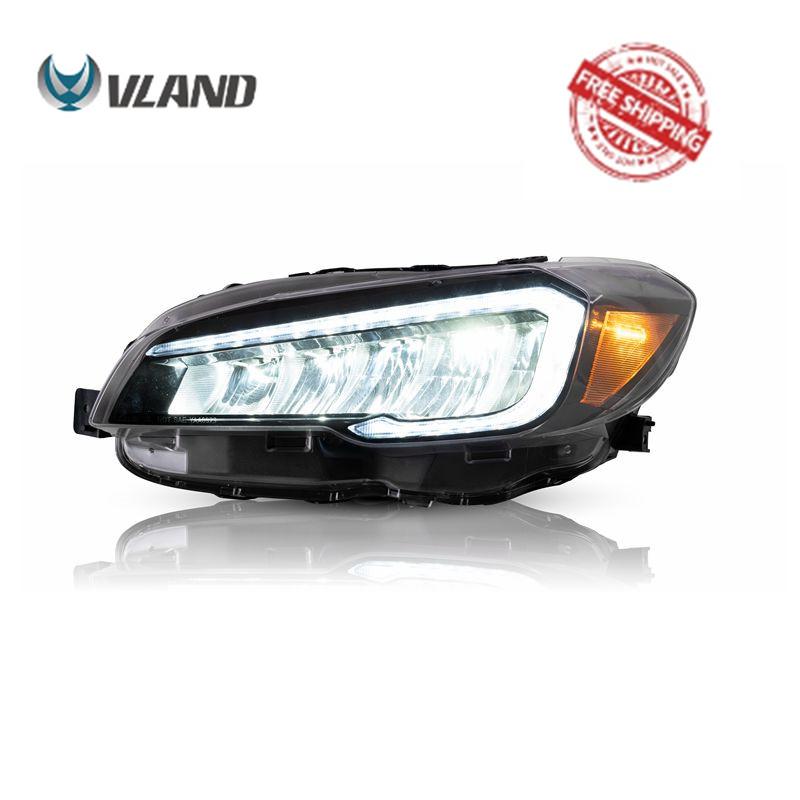 VLAND manufacturer For WRX 2015-UP with Squential Indicator in reflective net beam design Plug And Play