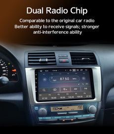 Eunavi 9inch Android 11 Car DVD Radio Multimedia Video Player For Toyota Camry 40 50 2006 2007 - 2011 Navigation GPS 2 Din 2Din