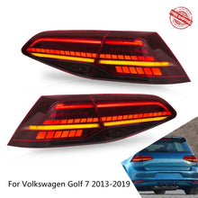 Cargar imagen en el visor de la galería, VLAND Tail Lights Assembly For Volkswagen Golf 7 2013-2019 Taillight Tail Lamp With Turn Signal Reverse Lights LED DRL Light