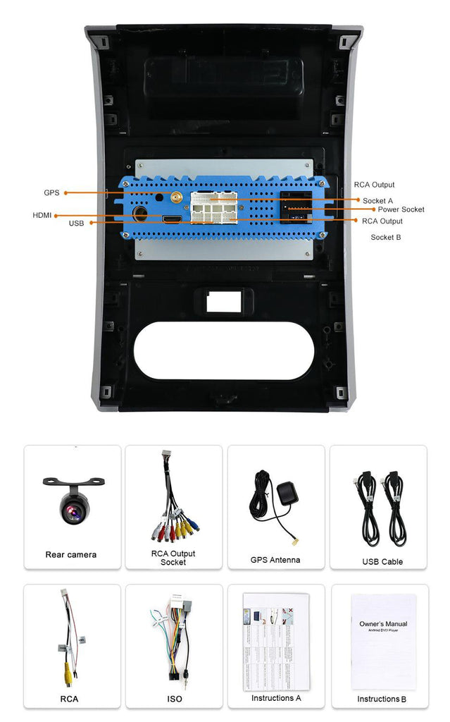 Eunavi Car Radio Video Player For Nissan X-Trail XTrail X Trail T32 T31 Qashqai 2007-2013 GPS Navigation auto stereo 2 din