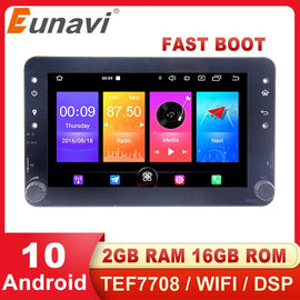 Eunavi 4G 64GB Android Car Radio GPS for Alfa Romeo Spider Alfa Romeo 159 Brera 159 Sportwagon Auto Audio DSP Multimedia Player