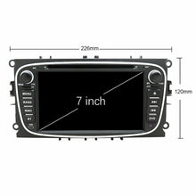 Load image into Gallery viewer, Eunavi DSP 2 Din Android Car Radio DVD Player GPS For FORD Focus 2 II Mondeo S-MAX C-MAX Galaxy 2Din Multimedia 4G 64GB 8 Core