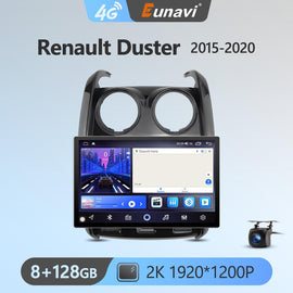 Eunavi 7862 8Core 2K 13.1inch 2din Android Radio For Renault Duster 2015 - 2020 Car Multimedia Video Player GPS Stereo