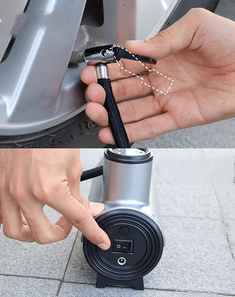 Car air pump charging wireless air pump tire air pump high-power air compressor portable digital display intelligence