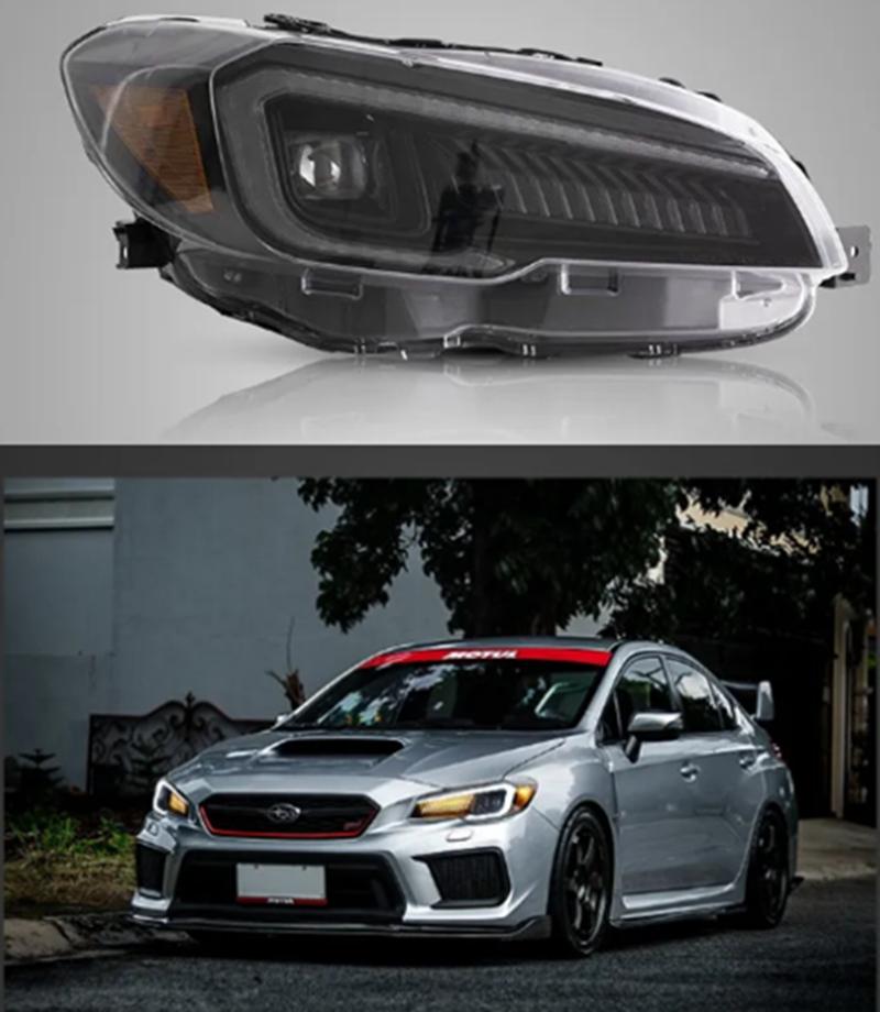 VLAND Factory For WRX  With Squential Indicator in LED Dual beam Lens Design Plug And Play2015-UP