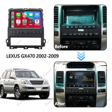 Laden Sie das Bild in den Galerie-Viewer, Eunavi Android 11 7862c Car Radio DSP Multimedia Player For LEXUS GX470 2002-2009 Autoradio Video QLED Screen GPS Navigation 4G