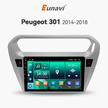 Załaduj zdjęcie do przeglądarki galerii, Eunavi 7862c Android Auto Radio For Peugeot 301 Citroen Elysee 2013-2018 Car Multimedia player 4G Carplay 2 Din GPS