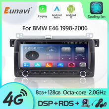 Charger l&#39;image dans la galerie, Eunavi Android 12 7862c Car Radio DSP Multimedia Player For BMW E46 M3 318/320/325/330/335 Autoradio Video GPS Navigation 4G IPS