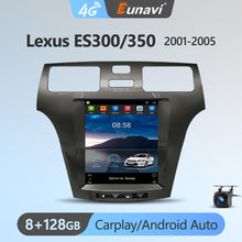 Laden Sie das Bild in den Galerie-Viewer, Eunavi Tesla Style Android 11 Car Radio For Lexus ES ES250 ES300 ES330 10.4&quot; Car Stereo GPS Navigation Carplay BT 1024*768